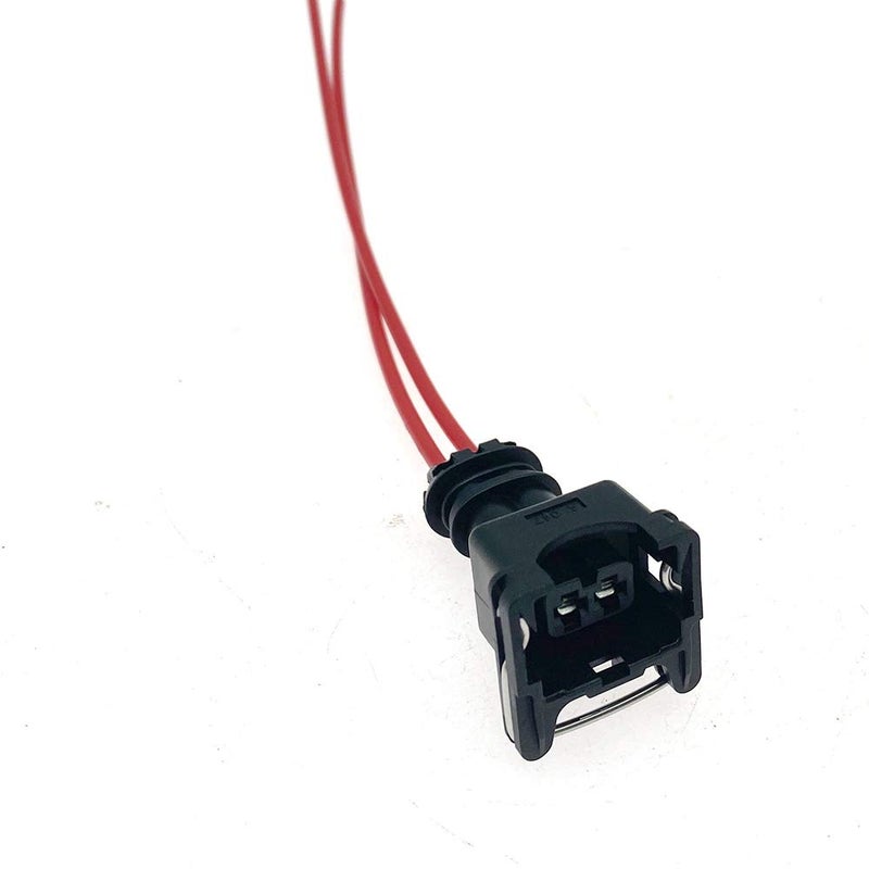 Merlibugo 8 Pack Fuel Injector Connector Pigtail Wiring Plugs Clips Cut Splice for Bosch EV1 Any RC Replace EV1 OBD1 - Image 3